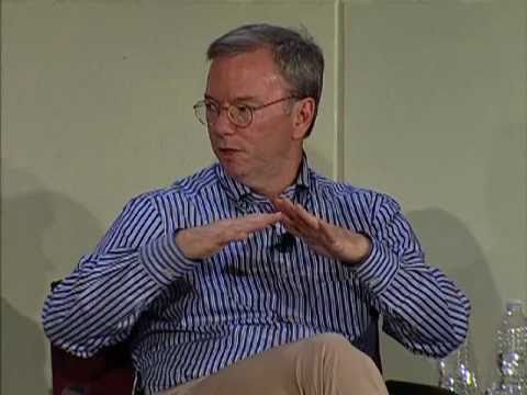 Eric Schmidt at Techonomy conference in Lake Tahoe 2010