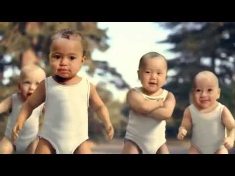 Viral marketing Evian Babies